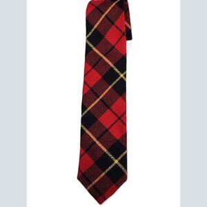 NEW J Crew Wool Tartan Plaid Tie Necktie Men's